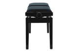 GEWA Piano bench Deluxe Double - Black high gloss