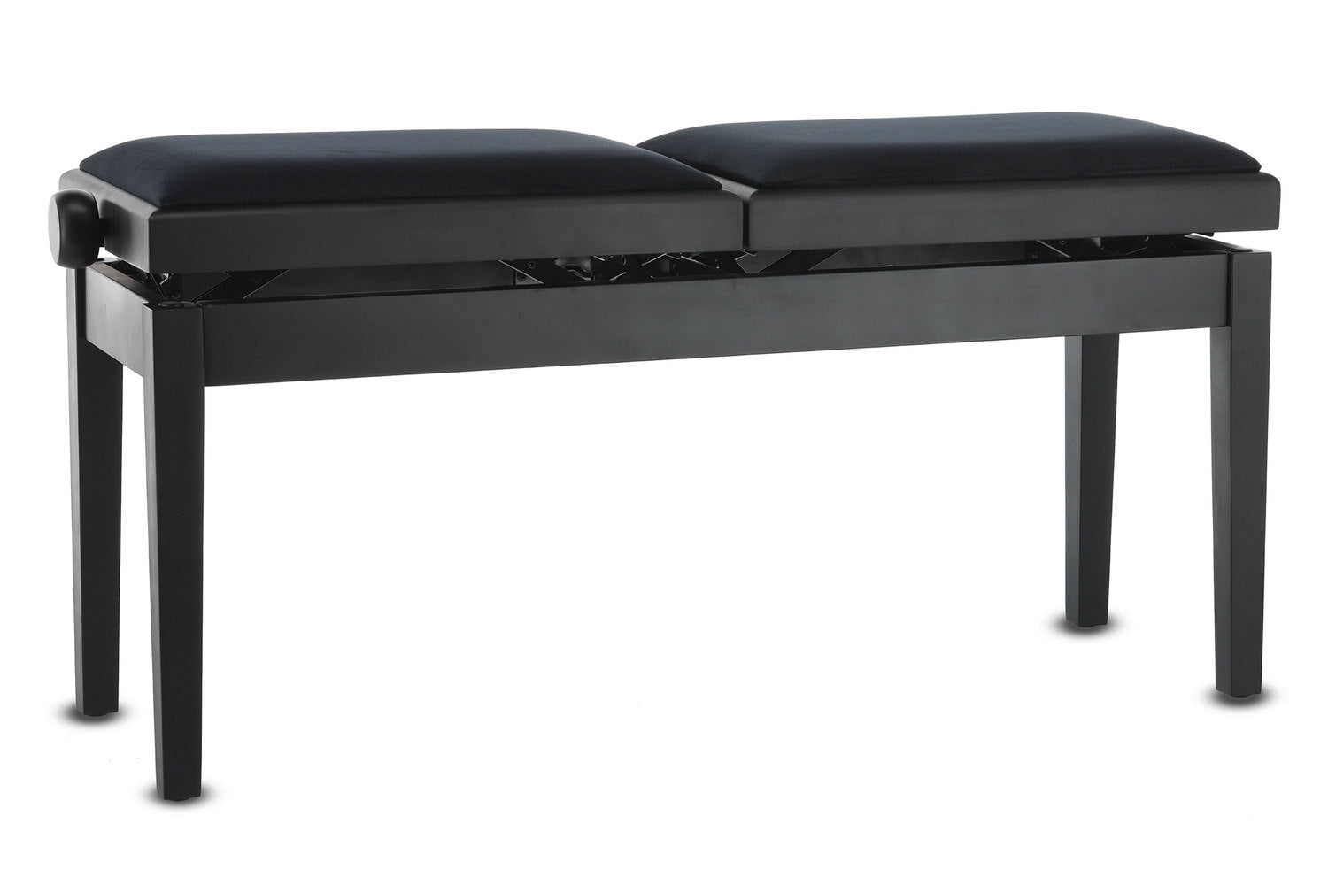 GEWA Piano bench Deluxe Double - Black matte