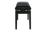 GEWA Piano bench Deluxe Double - Black matte