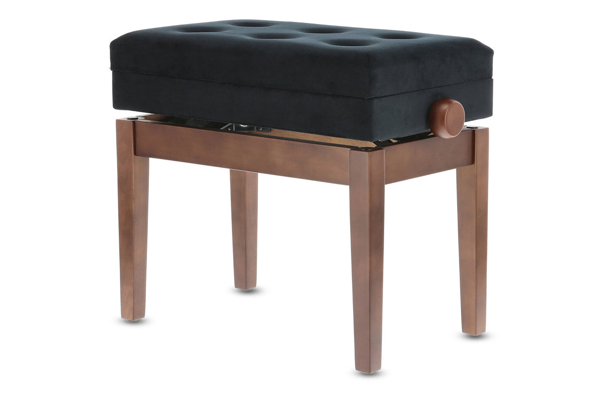 GEWA Piano bench Deluxe Compartment - Walnut matte