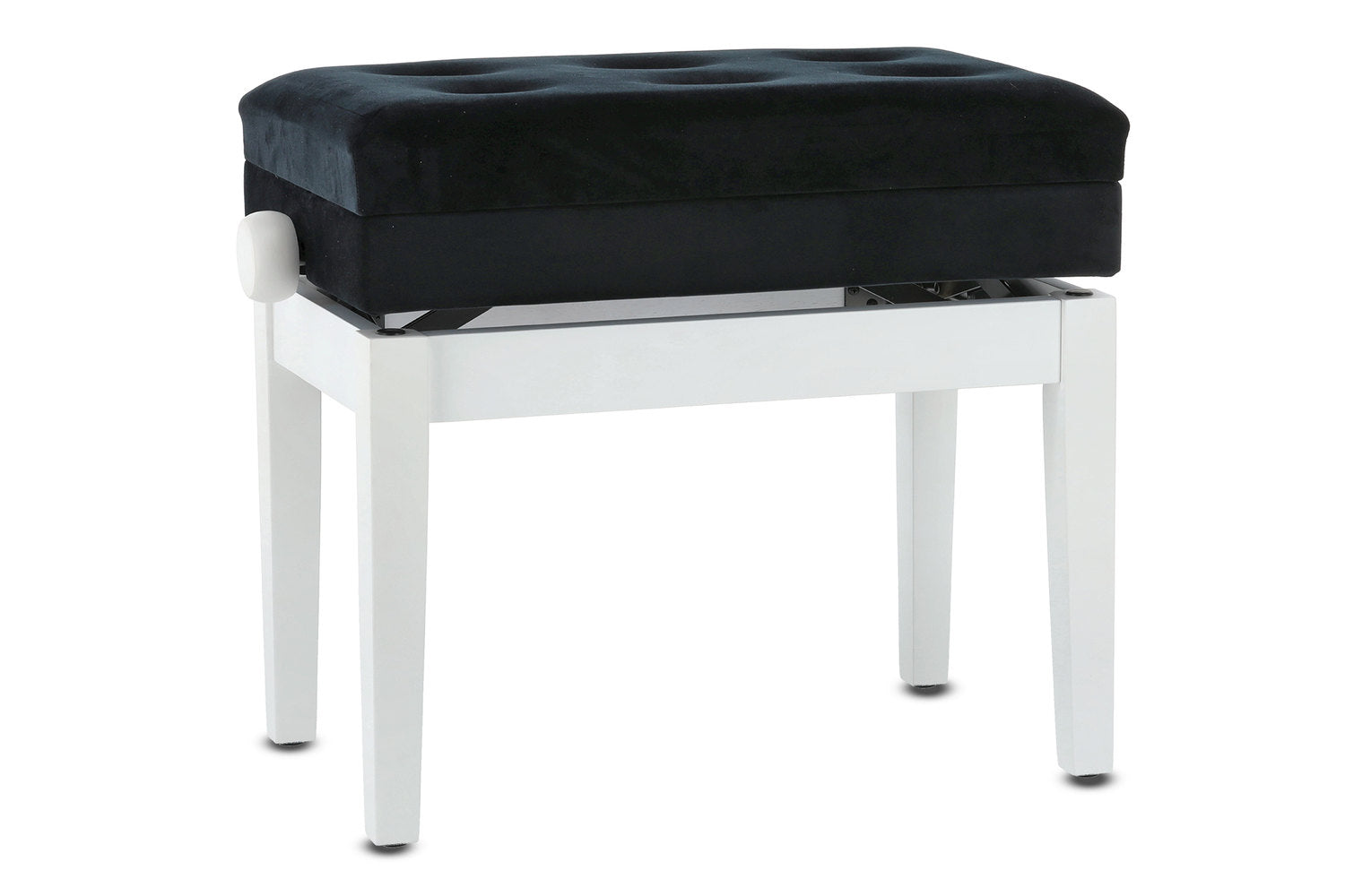 GEWA Piano bench Deluxe Compartment - White matte