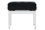 GEWA Piano bench Deluxe Compartment - White matte