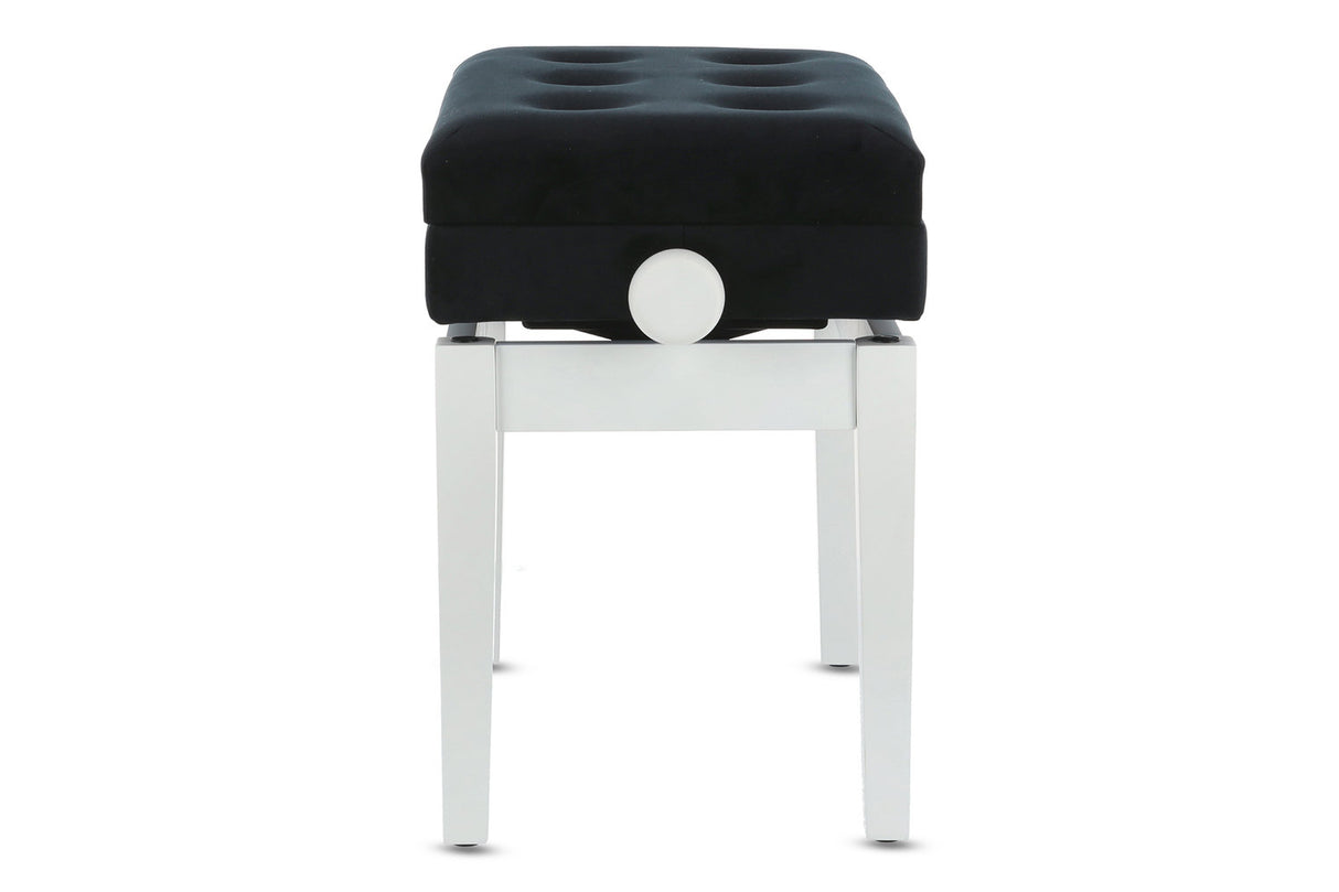 GEWA Piano bench Deluxe Compartment - White matte