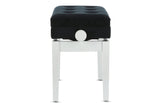 GEWA Piano bench Deluxe Compartment - White matte