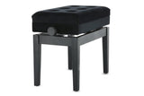 GEWA Piano bench Deluxe Compartment - Black matte