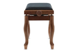 GEWA Deluxe Classic piano bench - Walnut matte