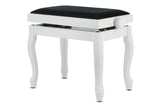 GEWA Piano bench Deluxe Classic - White matte