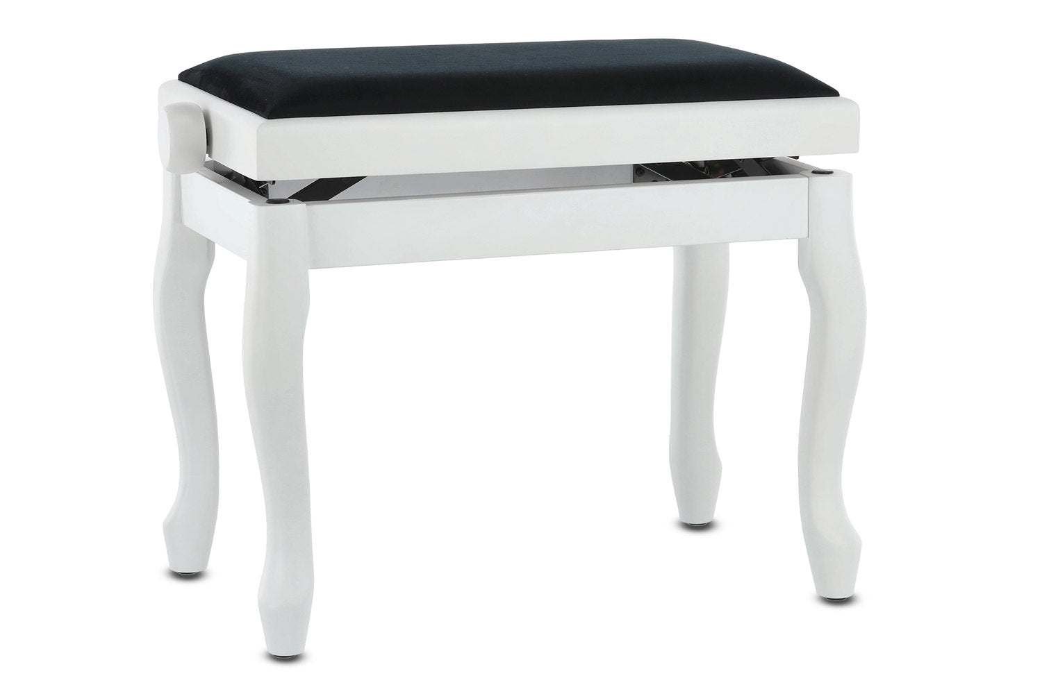 GEWA Piano bench Deluxe Classic - White matte