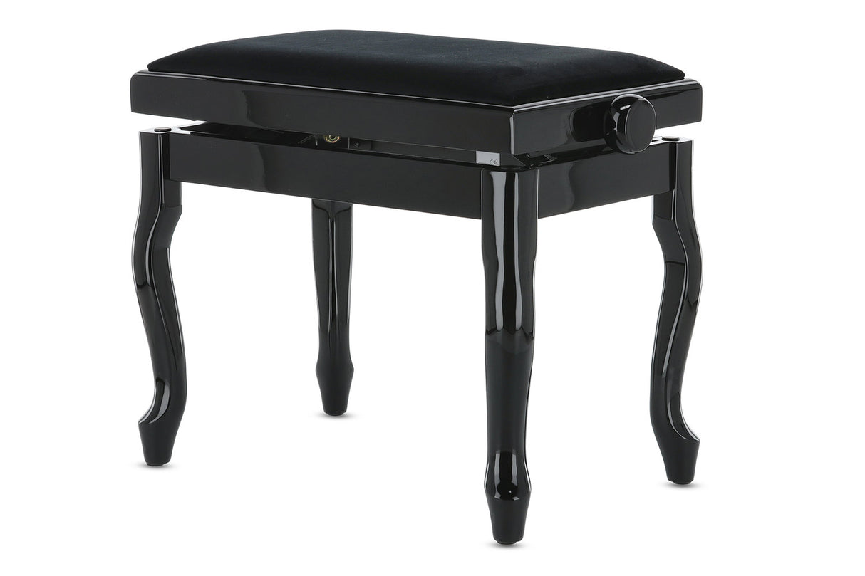 GEWA Deluxe Classic piano bench - Black high gloss