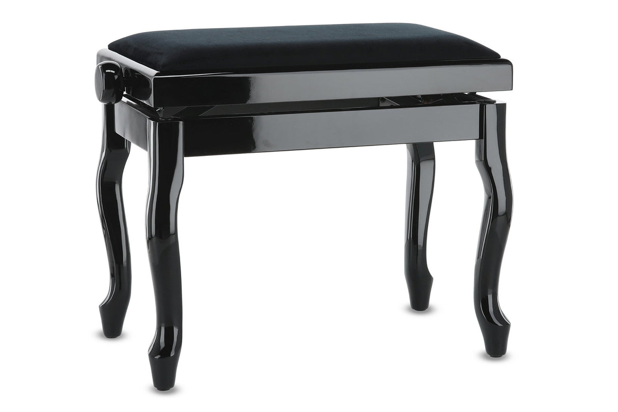GEWA Deluxe Classic piano bench - Black high gloss