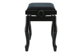 GEWA Deluxe Classic piano bench - Black high gloss