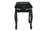 GEWA Deluxe Classic piano bench - Black matte