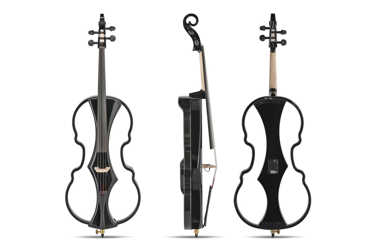 GEWA E-Cellos Novita 3.0 - Black highgloss (4/4)