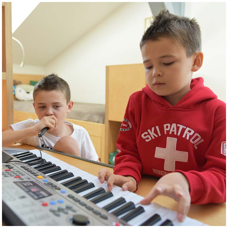 MQ 001 UF PIANO organ keys with microphone for