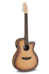 Applause E-Acoustic Guitars Jump OM Electro Cut - Peach Burst (AEO-69-PB)
