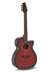 Applause E-Acoustic Guitars Jump OM Electro Cut Gloss - Cherry Burst (AEO-69-CB)