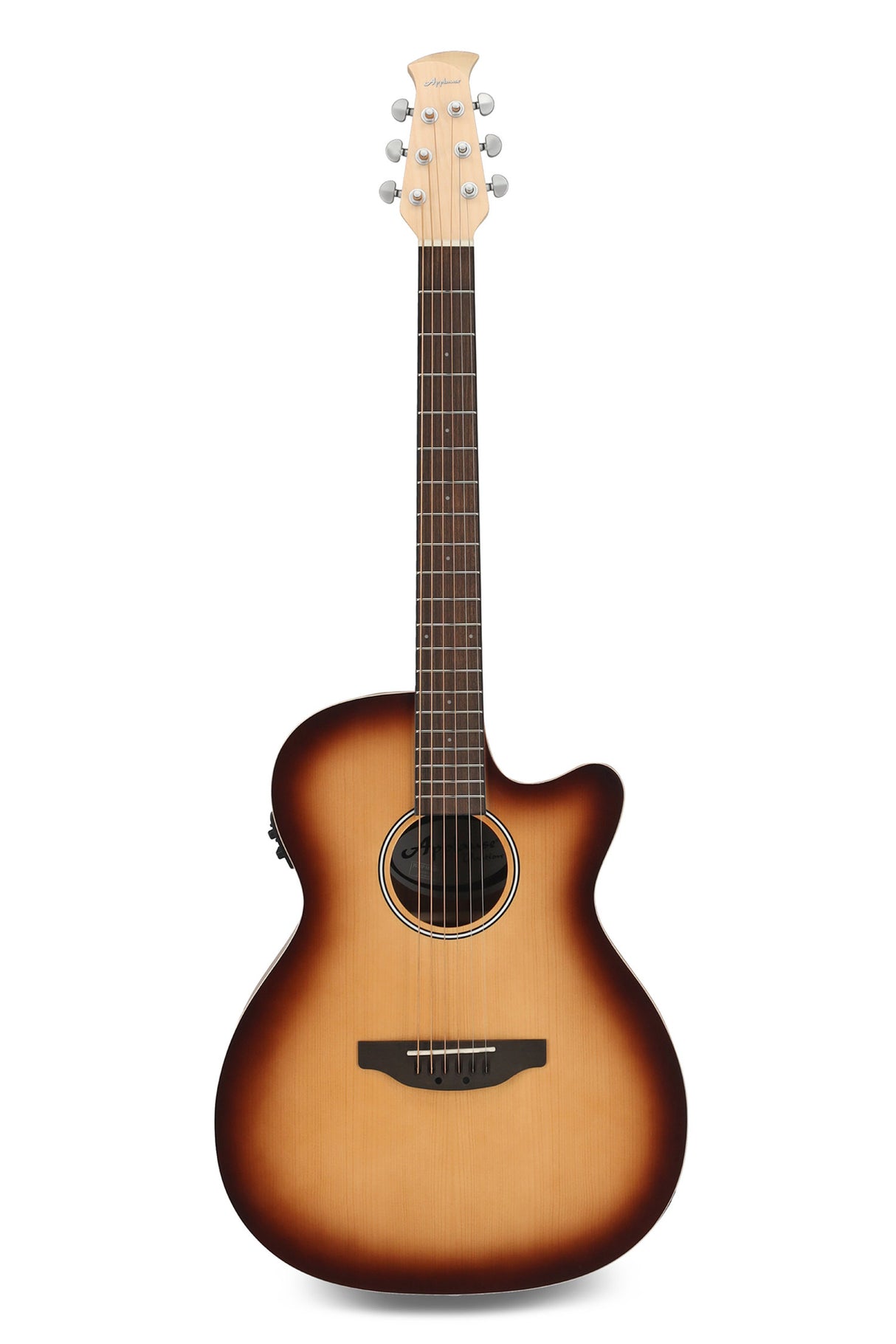 Applause E-Acoustic Guitars Jump OM Electro Cut - Peach Burst (AEO-69-PB)
