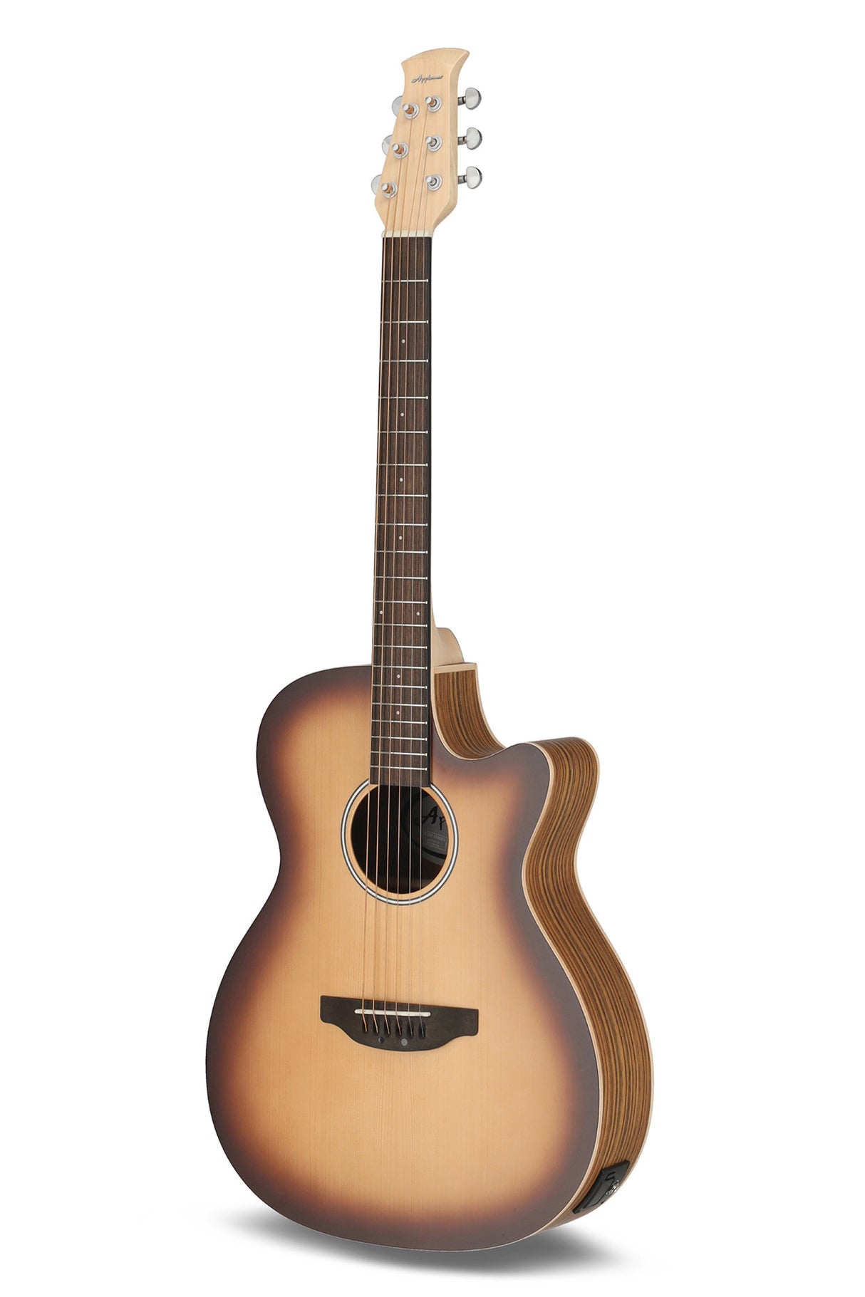 Applause E-Acoustic Guitars Jump OM Electro Cut - Peach Burst (AEO-69-PB)