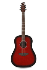 Applause Acoustic Guitars Jump Slope Shoulder D Gloss - Cherry Burst (AAS-69-CB)