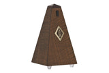Wittner Metronome pyramid shape - Nut brown, high gloss 813