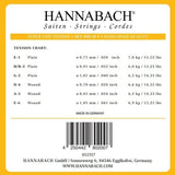 Hannabach Strings for classical guitar Serie 800 Super Low Tension Silver plated - Set Super low (800 SLT)