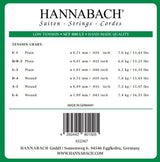 Hannabach Strings for classical guitar Serie 800 Low tension Silver plated - Set low (800LT)