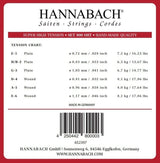 Hannabach Strings for classical guitar Serie 800 Super High Tension Silver plated - Set super high (800SHT)