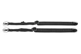 GEWA Violins case Air 2.1 - backpack straps, 2 pcs (black carabiner 56-96 cm)