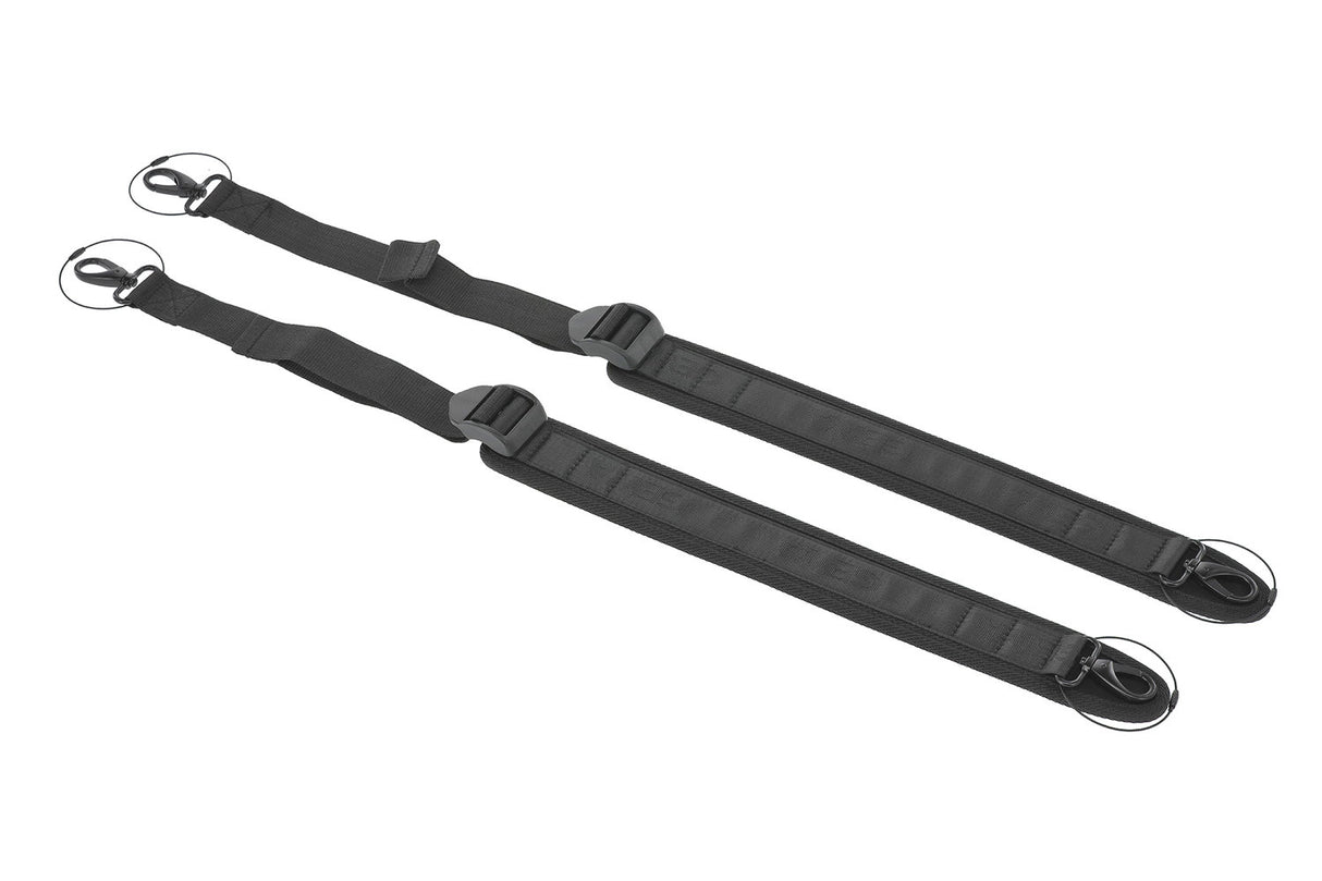 GEWA Violins case Air 2.1 - backpack straps, 2 pcs (black carabiner 56-96 cm)