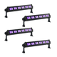 MARCONI ARIES 6x3UV LED Bar (40cm) 4 pcs. Bundle