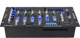 Ibiza 6-channel Mixer/12 inputs w. USB and Bluetooth