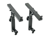 K&M 18822 Double Stacker for Omega Keyboard Stand (Black)