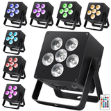 LIGHT4ME ACCU PAR RGBWA-UV battery-powered spotlight 440