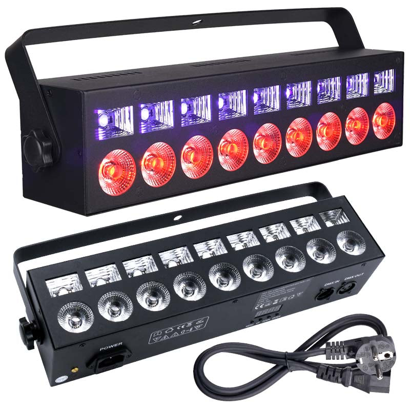 LIGHT4ME BATTEN MIX RGBW+UV Wall Washer LED BAR Strobe