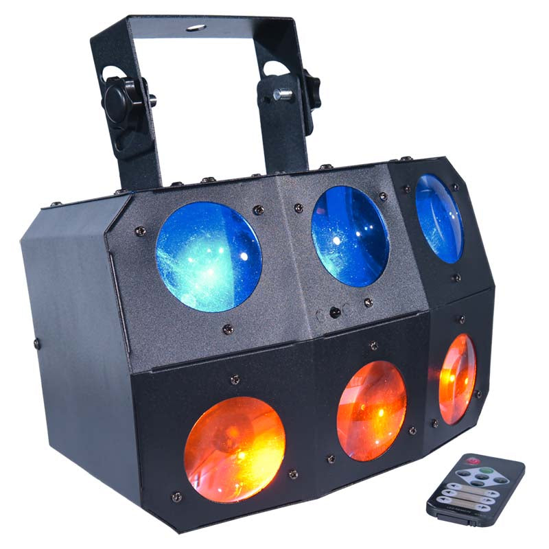 LIGHT4ME SIX EYE BEAM powerful LED beam + REMOTE CONTROL