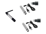 EUROLITE Set QuickDMX 1x Transmitter + 2x AKKU Receiver