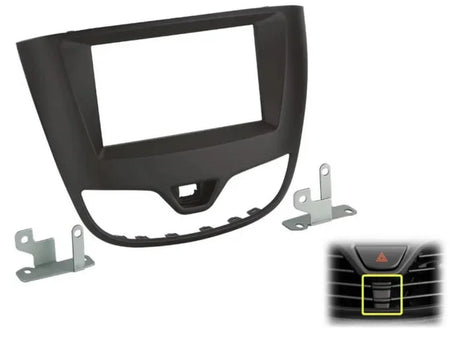 21CT23VX63 2-DIN Frame for Opel Karl 2017 -