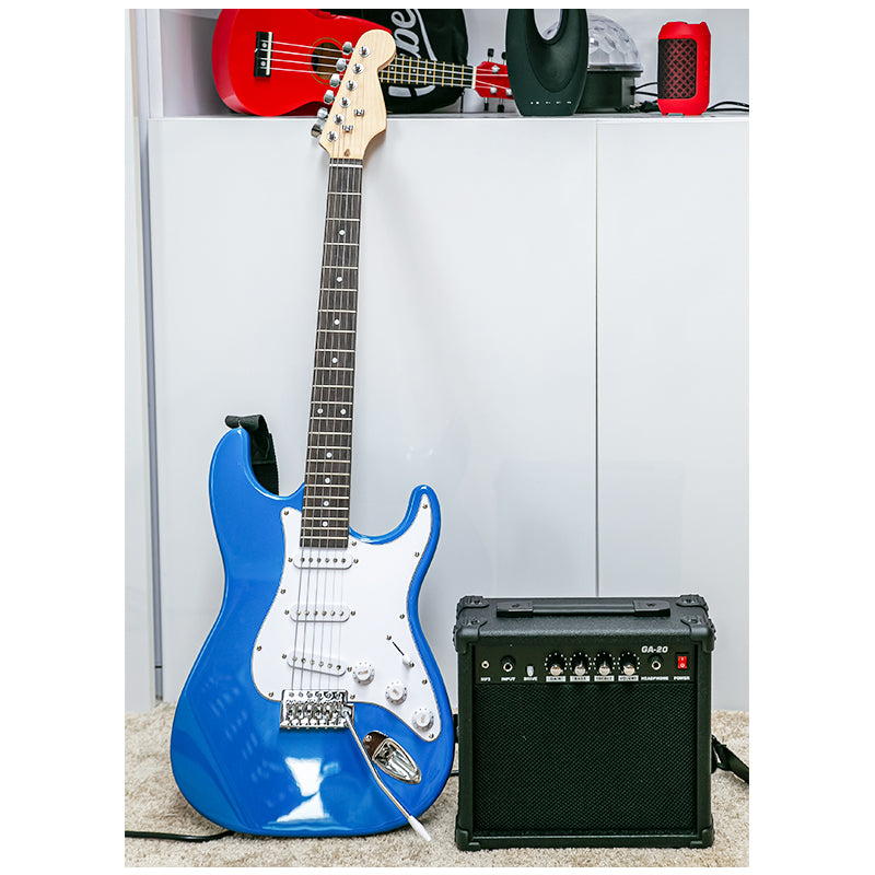 NN EG SET BLU guitarsæt elektrisk guitar