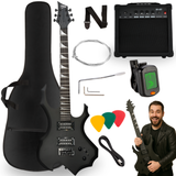 V-TONE EGS 39 MBK elektrisk guitar 4/4 sort ma