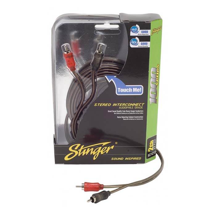 Stinger RCA Phono Cable 2 x RCA Male to 2 x RCA Male (3.7m)