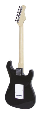 DiMavery ST-203 Electric Guitar LH, Black