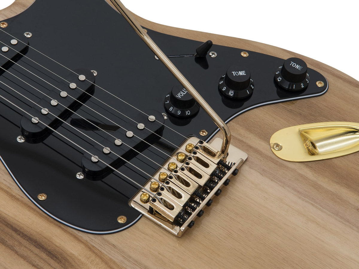 DiMavery ST-303 Electric Guitar, Natural