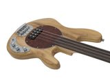 DiMavery MM-501 Electric Bass, Bandless, Natural watch