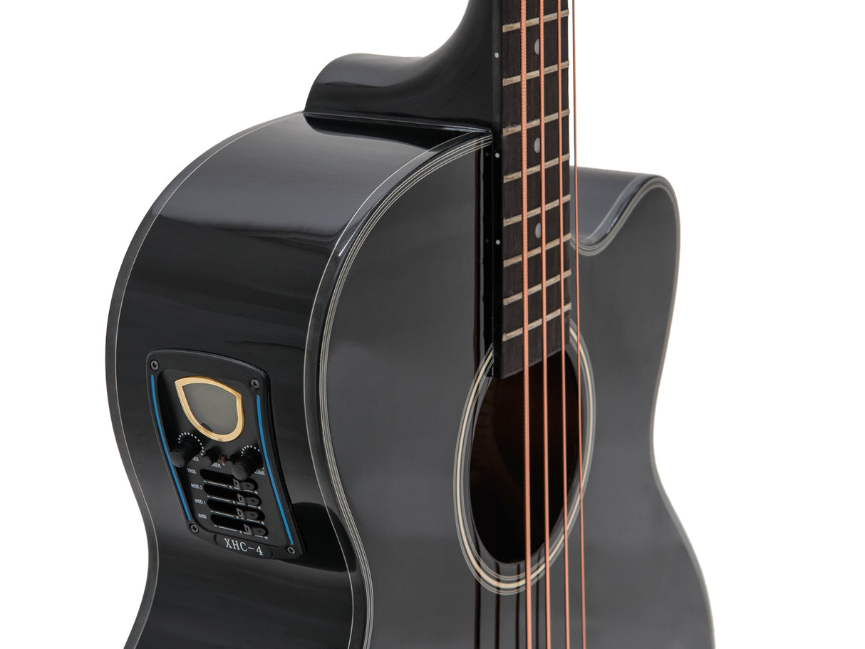 DiMavery AB-450 Acoustic Bass, Black