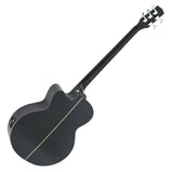 DiMavery AB-455 Acoustic Bass, 5-string, Black