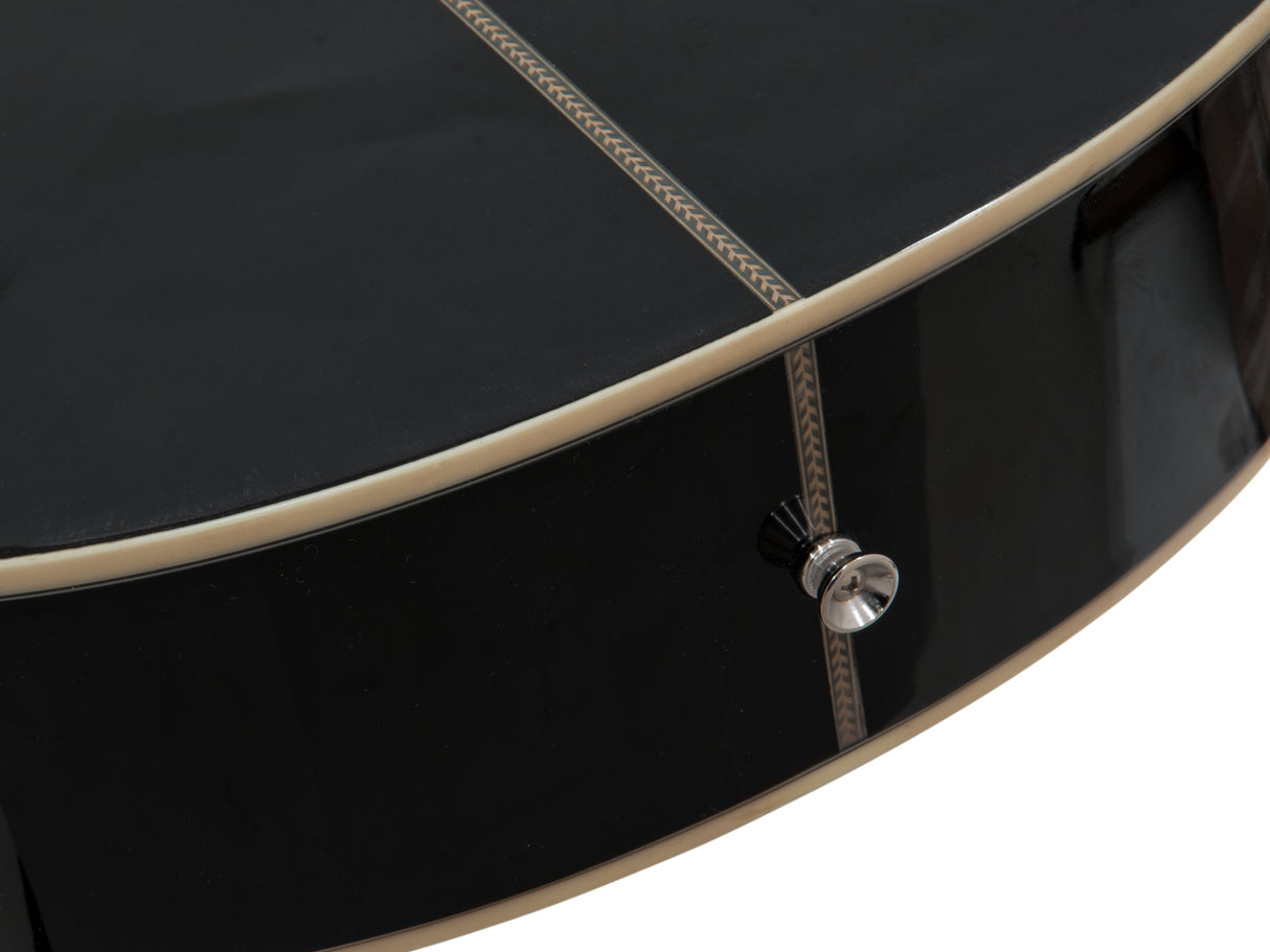 DiMavery AW-400 Western Guitar - Black