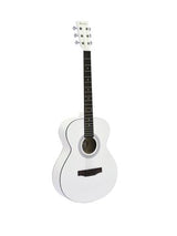 DiMavery AW-303 Western Guitar - White