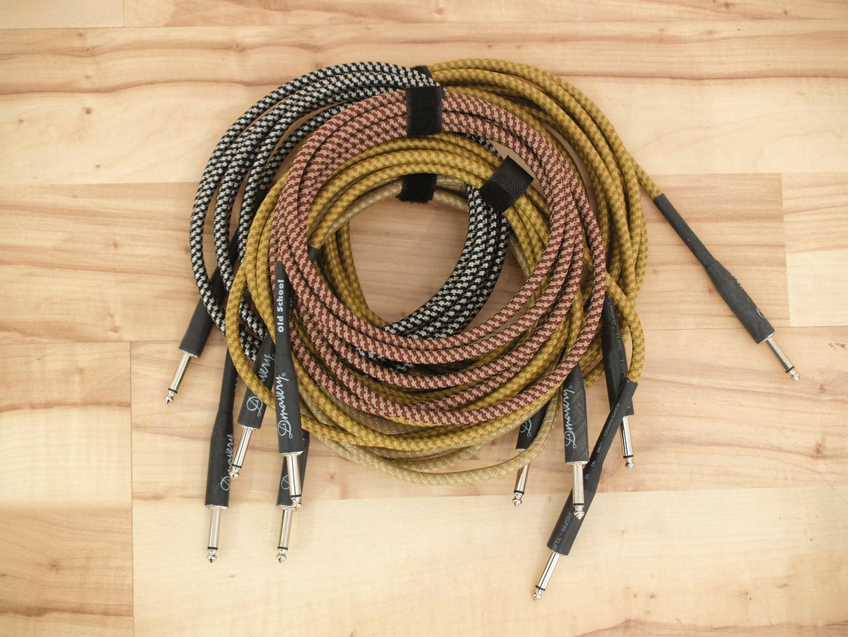 DiMavery Instrument cable, 3m, Black/Silver 