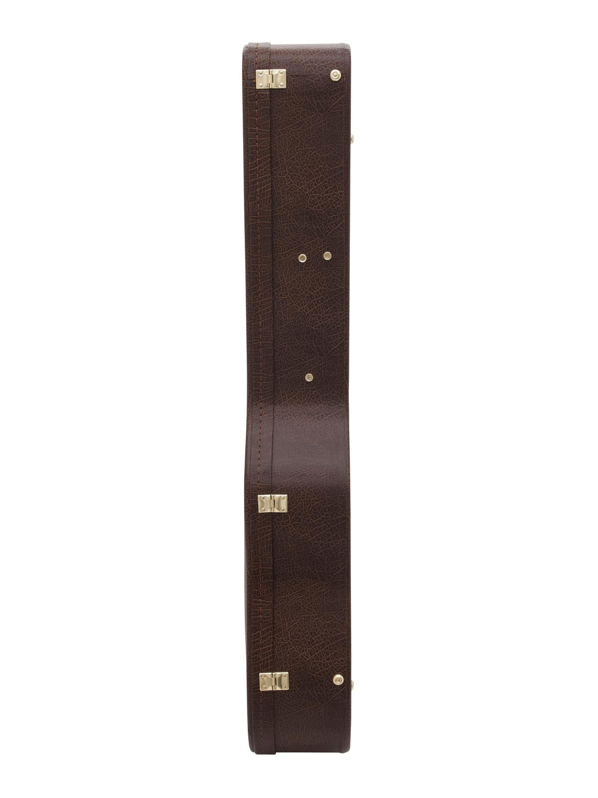 DiMavery Flightcase Western Guitar, Brown