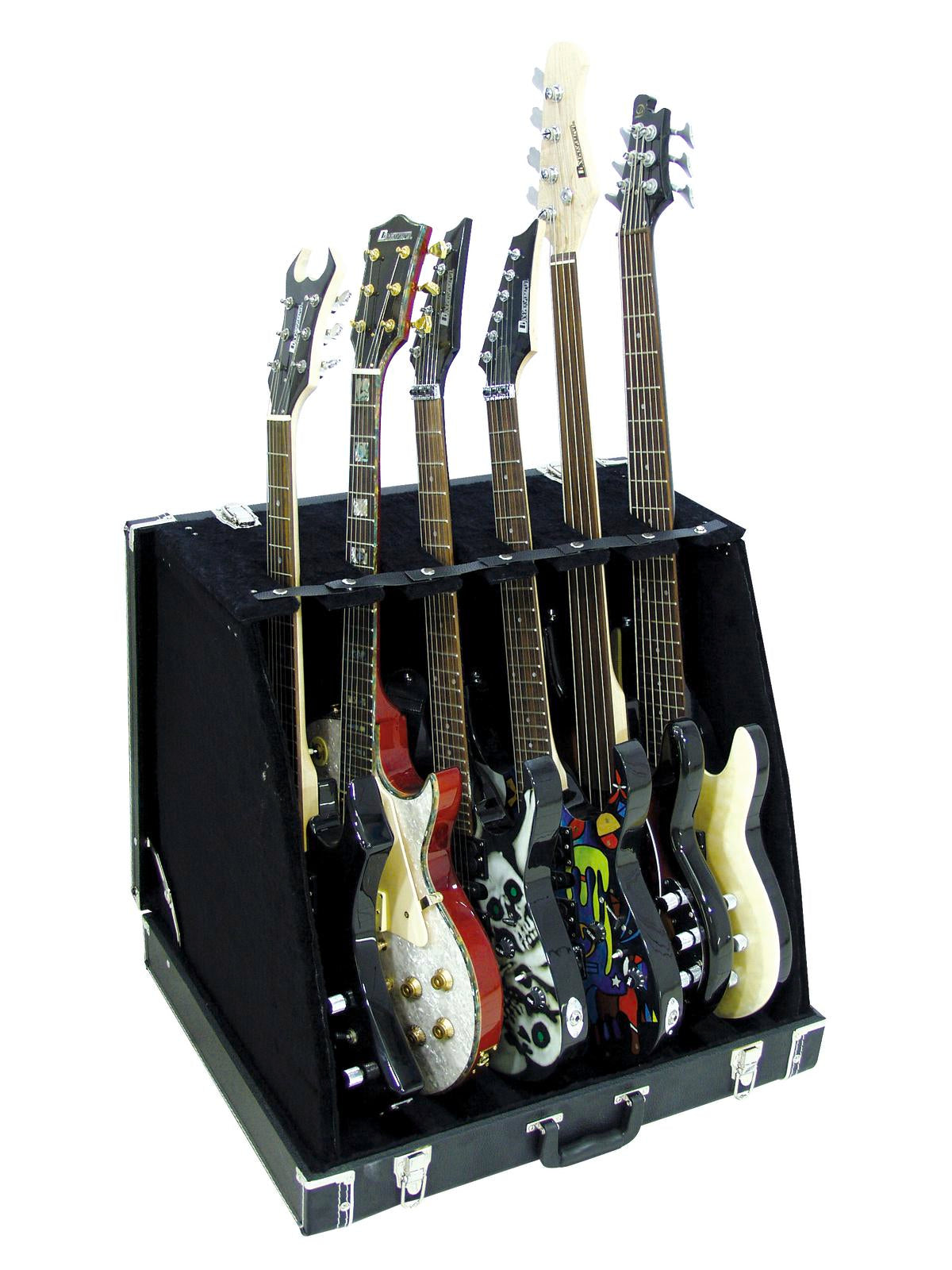 DiMavery Flightcase Stand for 6 guitar